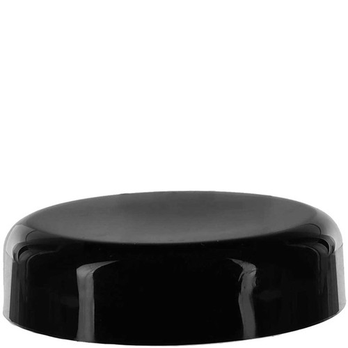 Screw Cap 70/450, Glossy Black PE, No Liner - Sample
