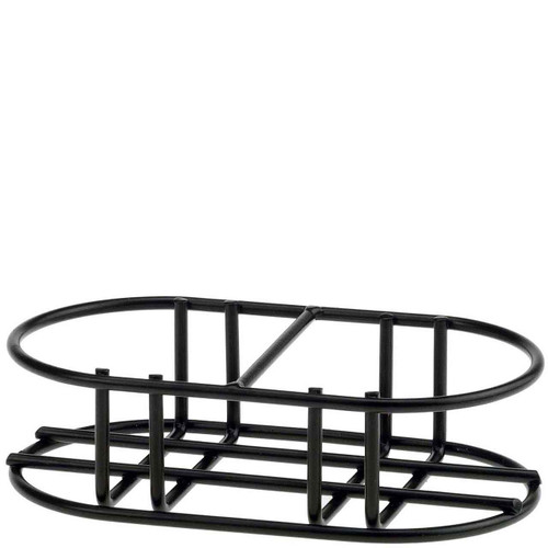 Classico Black Metal Stand Dual 8 oz Apothecary - Sample