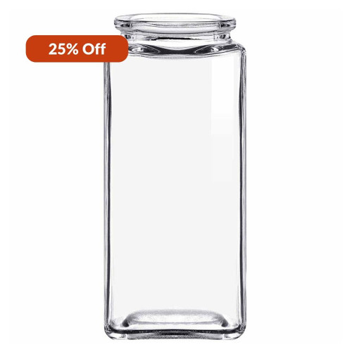 3.4 oz Rectangle Spice Glass Jar