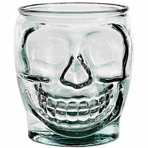 15 oz Sugar Skull Glass Container - Sample