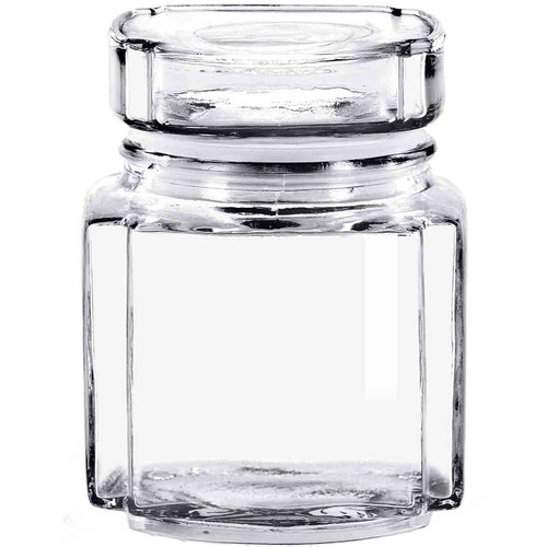 20 oz Acropolis Glass Jar With Glass Lid