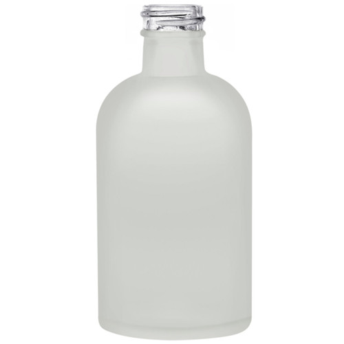 8 oz Apothecary Glass Bottle Frosted 28/410 Thread