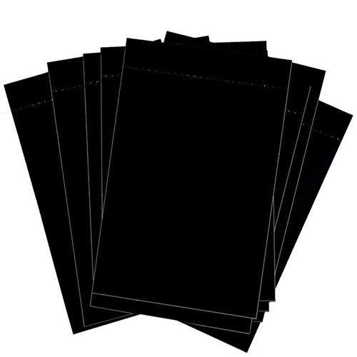 Shrink Bands - 52mm x 27mm Black Perforated