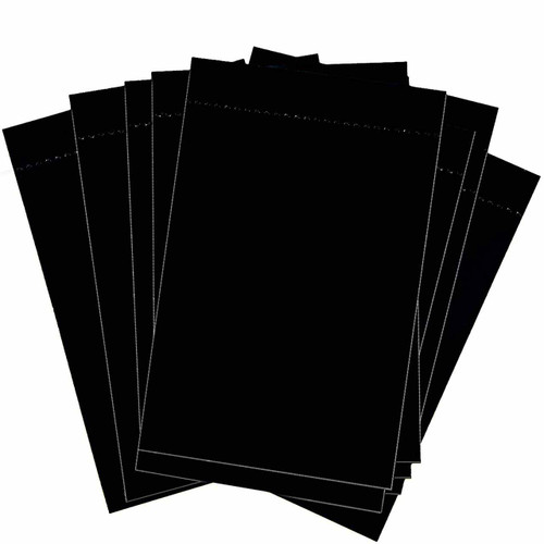 Shrink Bands - 52mm x 33mm Black Perforated
