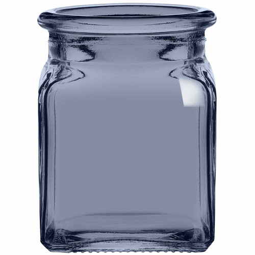 8.5 oz Square Glass Jar Seaside