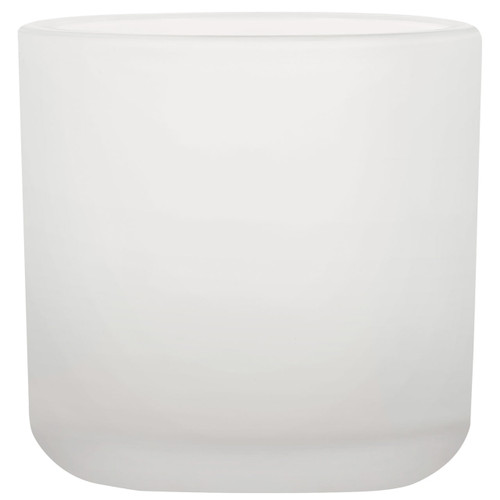 16 oz Lexington Round Glass Container Frosted