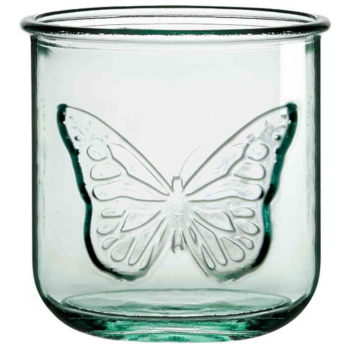 10 oz Classico Butterfly Candle Container Clear - Sample