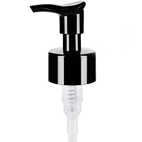 Black Oil Pump 28/410, Smooth PP Plastic,  1ml/Stroke, 130mm Straw