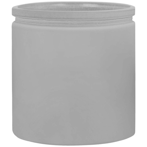 9 oz Calypso Glass Jar Earth Grey