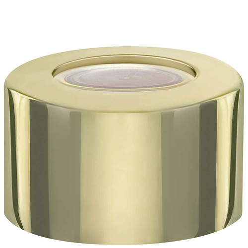 Reed Diffuser Screw Cap 28/410, Aluminum Gold Finish with Silicone Plug