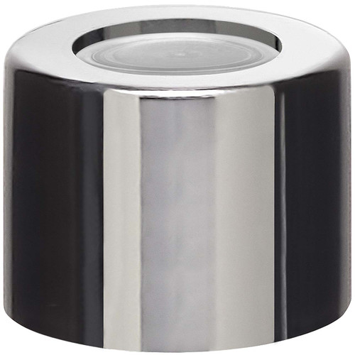 Reed Diffuser Screw Cap 28/410, 25mm Aluminum Chrome Finish with Silicone Plug - Sample