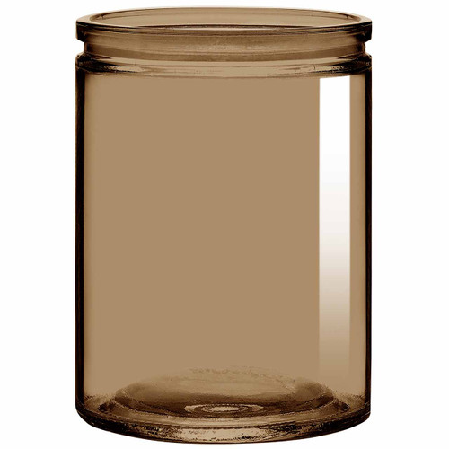 12 oz Calypso Glass Jar Fossil