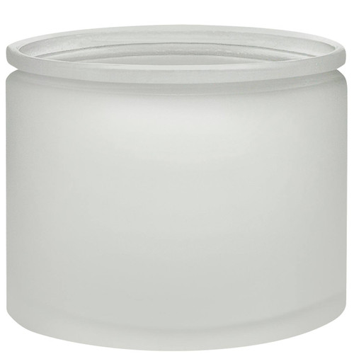 15 oz Calypso Extra Wide Mouth Glass Jar Frosted