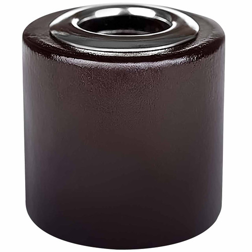 Reed Diffuser Top 3/4" Opening, Coffee Brown Wood Cylinder