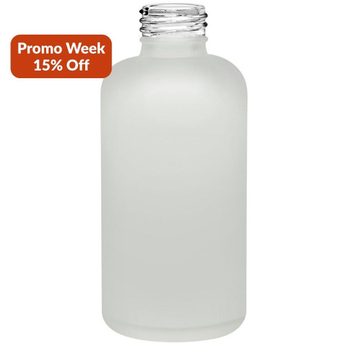 4 oz Botanica Glass Bottle Frosted 24/410 Thread