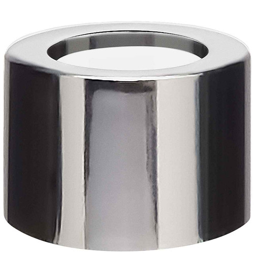 Reed Diffuser Cap 24/410 Aluminum Chrome Finish with Leak Proof PE Liner