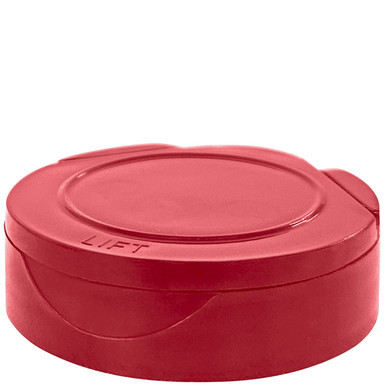 Spice Cap 43/400 Red PP Dispensing Cap, 5 Holes No Liner - Sample