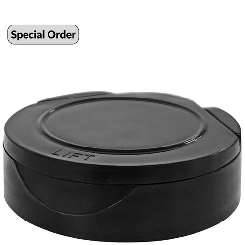 Spice Cap 43/400 Black PP Dispensing Cap, 10 Holes w/ HIS Liner SPECIAL ORDER