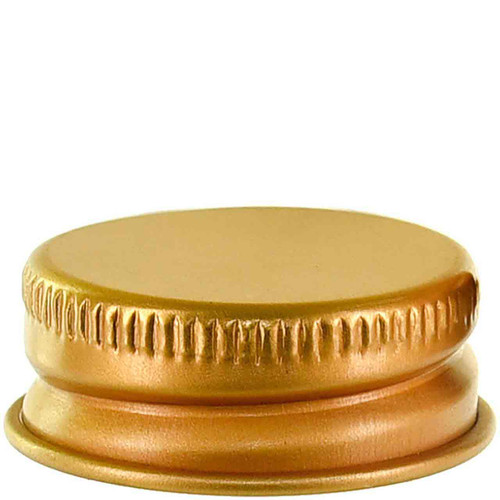 Screw Cap 24-400 Aluminum Gold With PE Liner