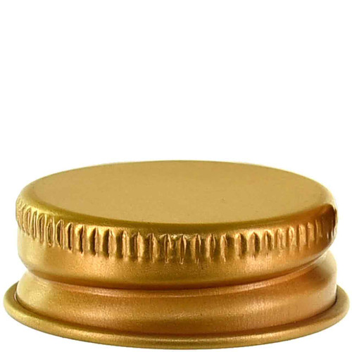 Screw Cap 28-400 Aluminum Gold With PE Liner