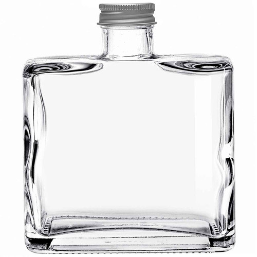 8.5 oz Matic Glass Bottle Clear with 28/400 Screw Cap