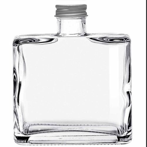 8.5 oz Matic Glass Bottle Clear with 28/400 Screw Cap