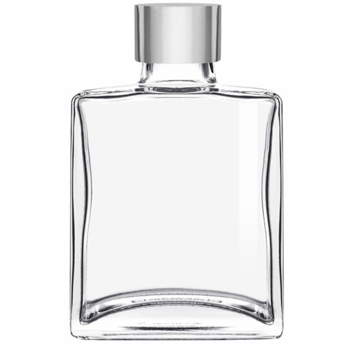 5 oz Rio Glass Bottle Clear with 28/410 Smooth Screw Cap