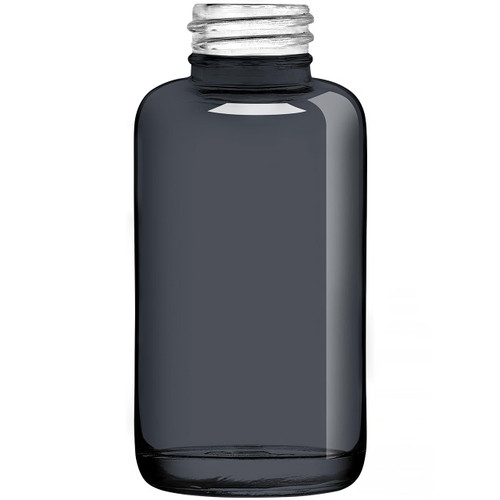 4 oz Apothecary Glass Bottle Stormy Grey 28/410 Thread