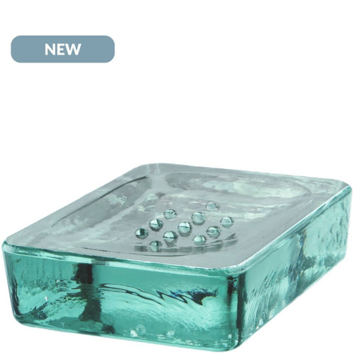 Bullion Recycled Glass Soap Dish NEW