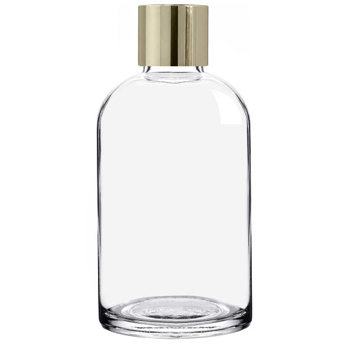 Apothecary Reed Diffuser Bottle Set, Gold Screw Cap, 8 oz