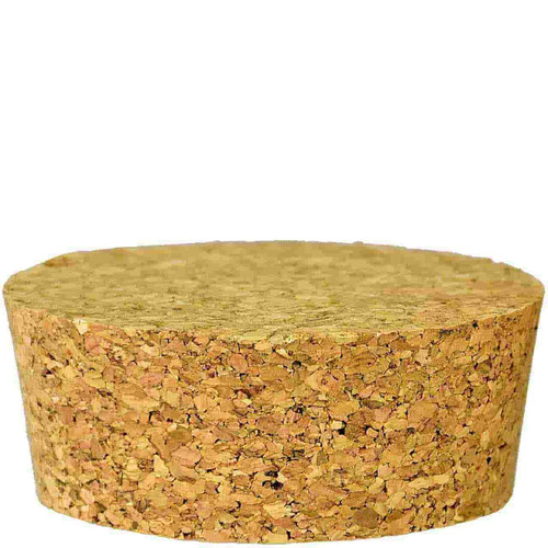 Tapered Agglomerated Cork 2 7/16 in Top Diam, 2 1/8" Bottom Diam, 1" H