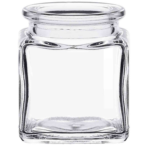 1.4 oz Square Glass Jar - Sample