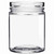 Calypso Wide Mouth Glass Candle Jar with Airtight Glass Lid 16 oz - 80mm - Sample