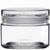 Calypso Glass Candle Jar with Airtight Glass Lid 4 oz - Sample