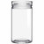 Calypso Glass Candle Jar with Airtight Glass Lid 16 oz - Sample