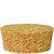 Tapered Cork, Agglomerated, 2 7/16 in Top Diam, 2 1/8" Bottom Diam, 1" H - Sample
