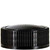 Screw Cap 31/400, Black Plastic X Rib with PE Liner - Sample