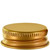 Screw Cap 28/400, Aluminum Gold with PE Liner - Sample