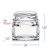 1 oz Square Glass Jar 43mm Thread