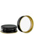 Screw Cap 28/400, Black Finish Metal with Plastisol