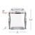 3 oz Square Glass Jar