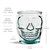 15 oz Sugar Skull Glass Container Dimensions