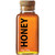 8 oz Orleans Square Glass Bottle with Honey