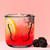 10 oz Classico Butterfly Candle Container Clear with Juice and Fruit
