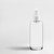 Toly White Ultra Fine Mist Sprayer 24mm, 0.12ml Output with Clear Glass Bottle