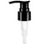 Rivo Black Lotion Pump 24/410, 1.80ml Output, Smooth Skirt