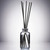 Reed Diffuser Fiber Sticks 10" Grey with Clear Bottle