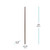 Reed Diffuser Fiber Sticks 10" Dimensions