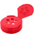 Spice Cap 43/400 Red PP Dispensing Cap, 5 Holes No Liner - Sample