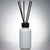 Reed Diffuser Cap 28/410 ABS Black Pearl Finish with Leak Proof PE Liner